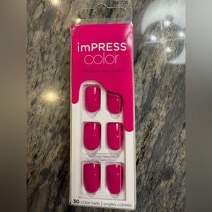 imPress Orchid Festival 31 Press-On Manicure, Short,NWOT,never opened